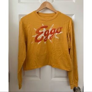 EGGO Cropped Long Sleeve Tee